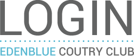LOGIN EDENBLUE Coutry club